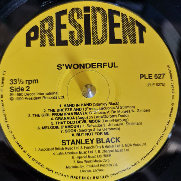 Stanley Black : S'Wonderful (LP)