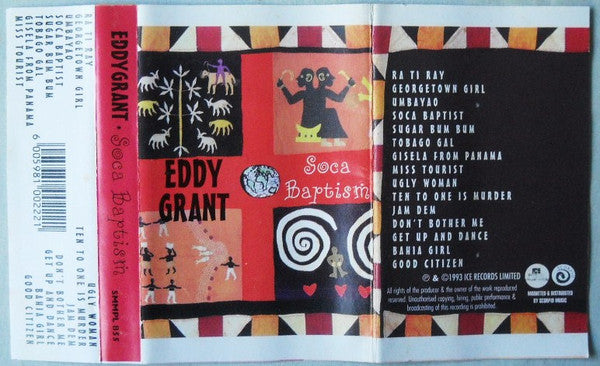 Eddy Grant : Soca Baptism (Cass, Album)