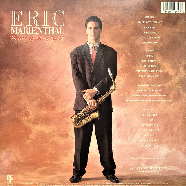 Eric Marienthal : Voices Of The Heart (LP, Album)