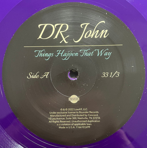 Dr. John : Things Happen That Way (LP, Album, Ltd, Dar)