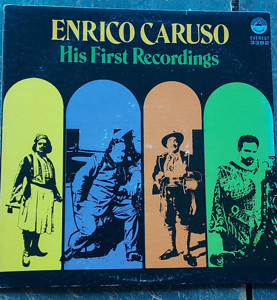 Enrico Caruso : Enrico Caruso - His First Recordings (LP, Comp)