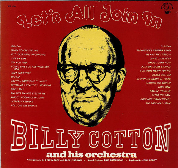 Billy Cotton And His Orchestra : Let's All Join In - A Singalong For Swinging Parties (LP, Album)