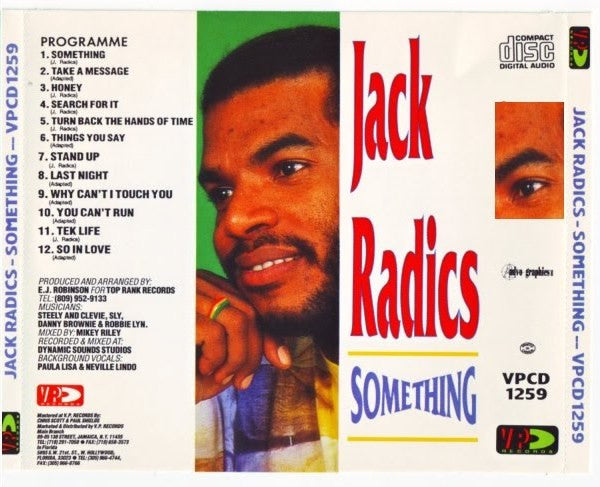 Jack Radics : Something (CD, Album)