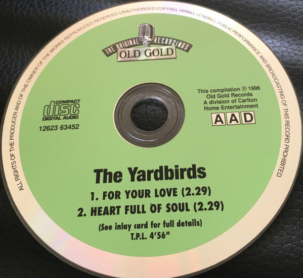 The Yardbirds : For Your Love / Heart Full Of Soul (CD, Single)