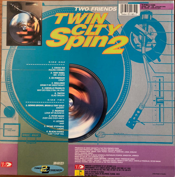 Various : Twin City Spin 2 (LP, Comp)