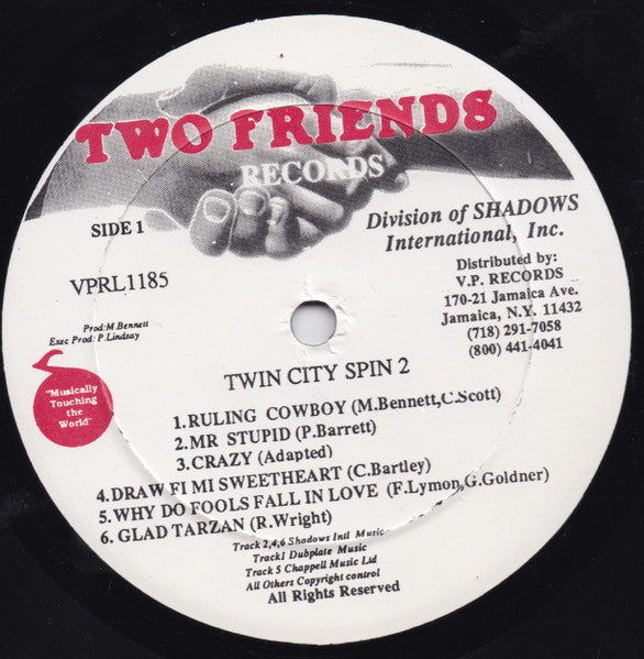 Various : Twin City Spin 2 (LP, Comp)