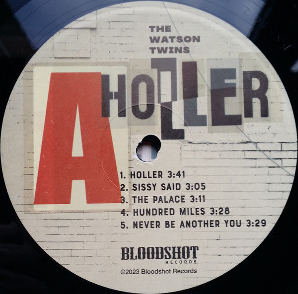 The Watson Twins : Holler (LP, Album)