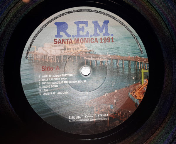 R.E.M. : Santa Monica 1991 (LP, Unofficial)