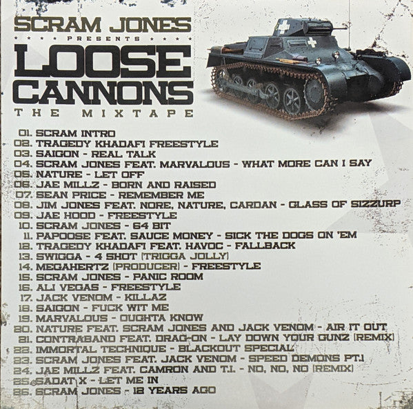 Scram Jones : Loose Cannons (CD, Mixtape)
