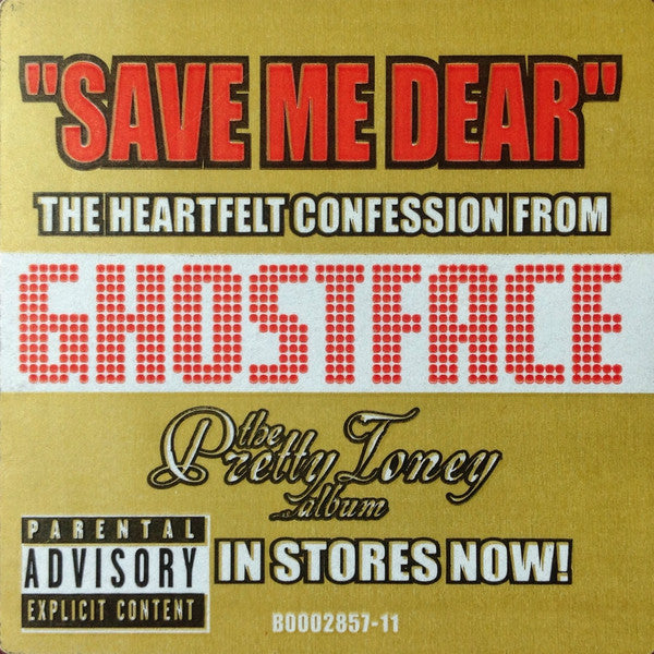 Ghostface Killah : Save Me Dear / Tooken Back (12")