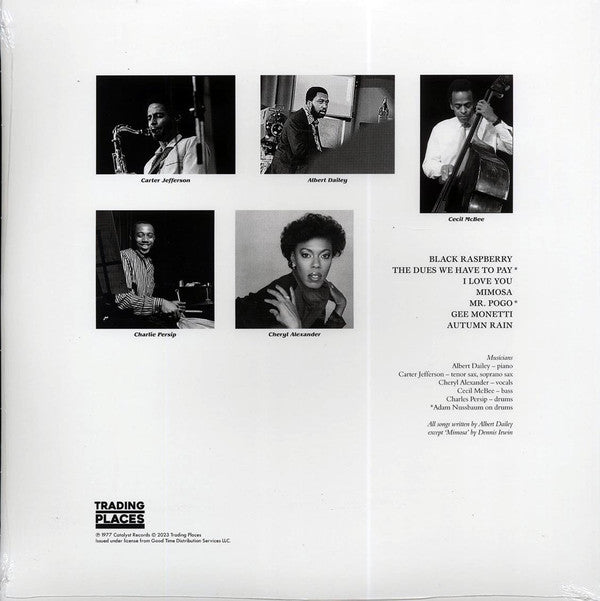 Albert Dailey : Renaissance (LP, Album, RE, Unofficial)