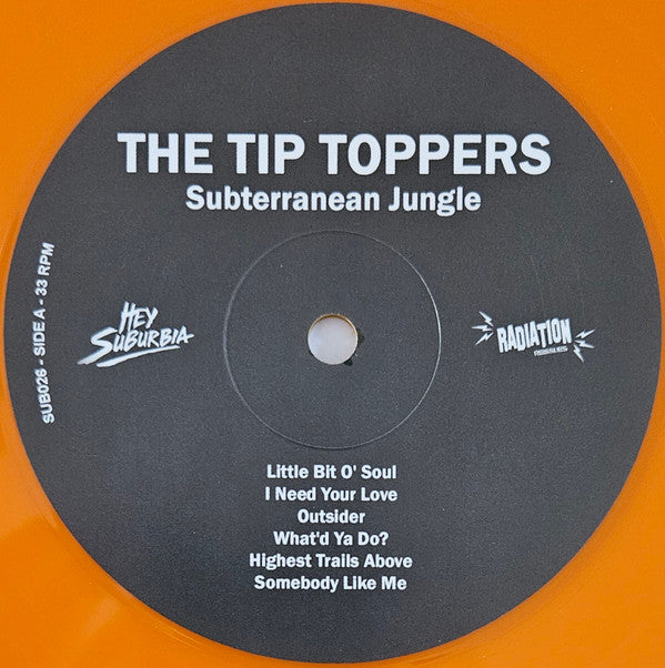 The Tip Toppers : Subterranean Jungle (LP, Album, Ltd, RE, Ora)