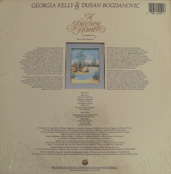 Georgia Kelly & Dušan Bogdanović (2) : A Journey Home (LP, Album)