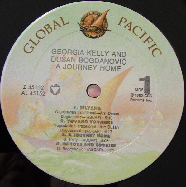 Georgia Kelly & Dušan Bogdanović (2) : A Journey Home (LP, Album)