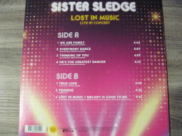 Sister Sledge : lost in music (LP, Album, Unofficial)