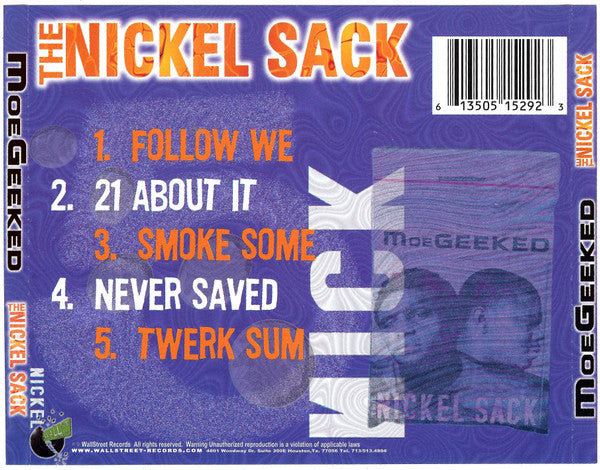 Moe Geeked : The Nickel Sack (CD, EP)