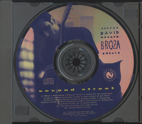 David Broza : Second Street (CD, Album)