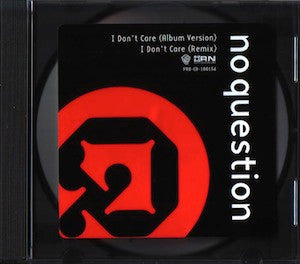 No Question : I Don't Care (CD, Single, Promo)