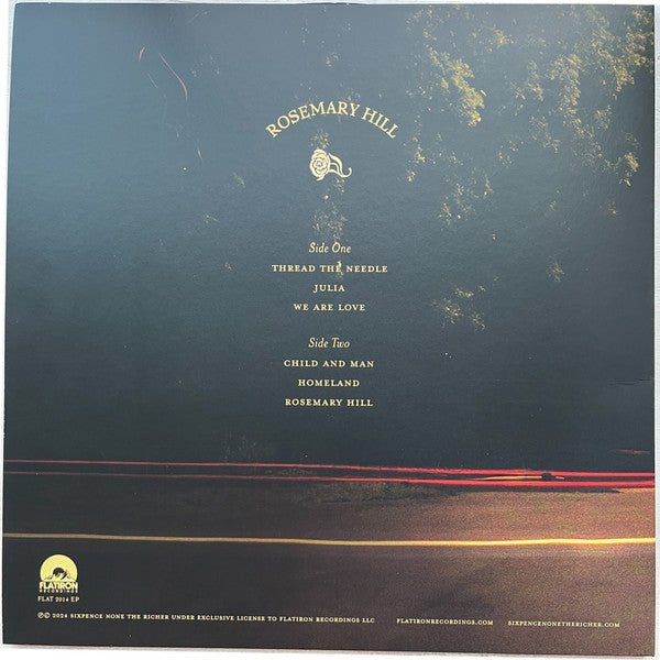Sixpence None The Richer : Rosemary Hill (12", EP)
