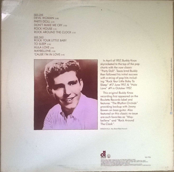 Buddy Knox : Party Doll And Other Hits (LP, Comp)