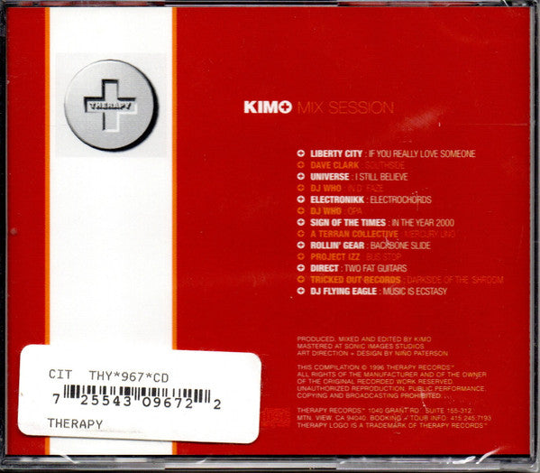 Kimo (2) : Mix Session (CD, Comp, Mixed)