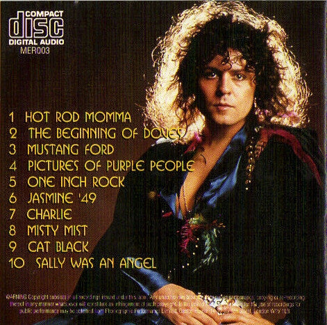 Marc Bolan : Misty Mist (CD, Comp)
