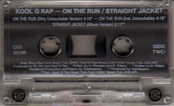 Kool G Rap & D.J. Polo : On The Run (Cass, Maxi)
