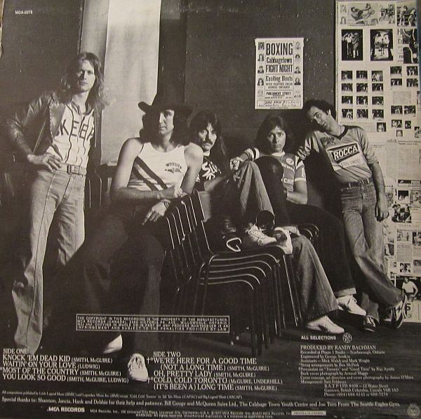 Trooper (4) : Knock 'Em Dead Kid (LP, Album)