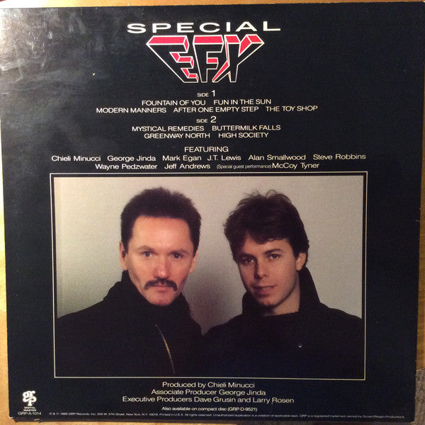 Special EFX : Modern Manners (LP, Album, Dig)