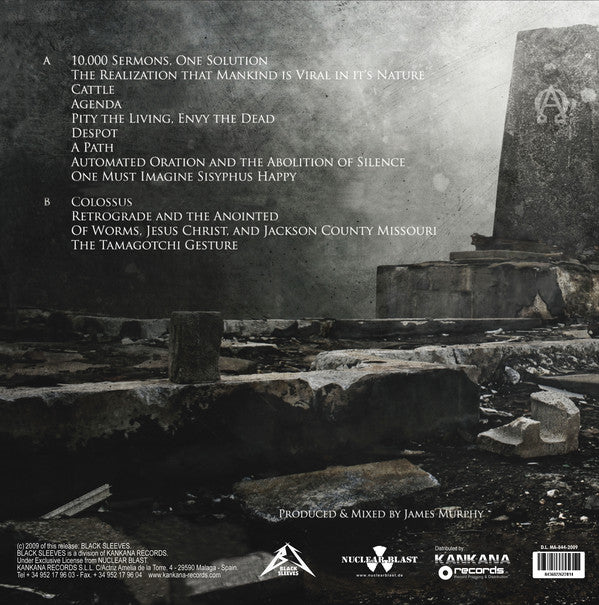 Success Will Write Apocalypse Across The Sky : The Grand Partition And The Abrogation Of Idolatry (LP, Album, 180)