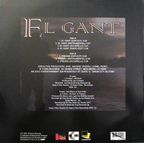 El Gant : El Gant (12")
