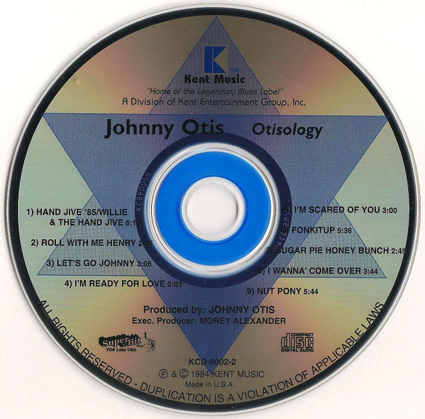 Johnny Otis : Otisology (CD, Album, RP)