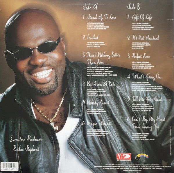 Richie Stephens : Perfect Love (LP, Album)