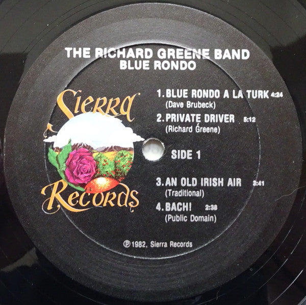 Richard Greene : Blue Rondo (LP, Album)