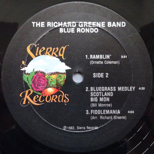 Richard Greene : Blue Rondo (LP, Album)