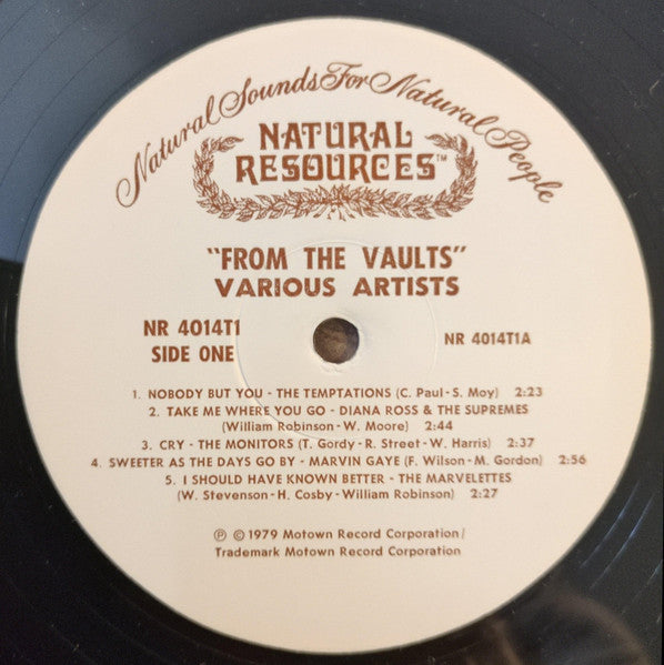 Various : From The Vaults (LP, Comp, Mono)