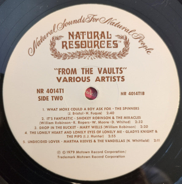 Various : From The Vaults (LP, Comp, Mono)