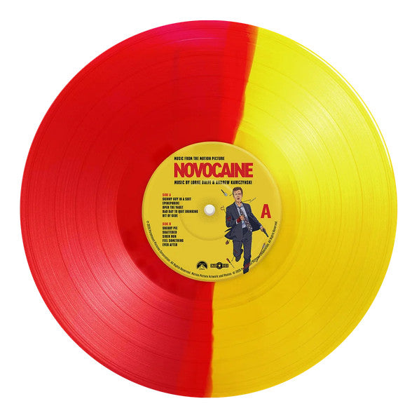 Lorne Balfe & Andrew Kawczynski : Novocaine (Music From The Motion Picture) (LP, Ltd, Yel)