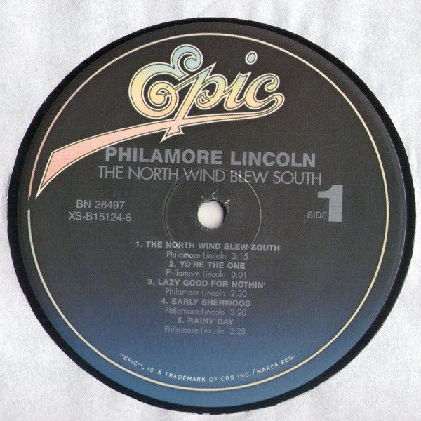Philamore Lincoln : The North Wind Blew South (LP, Album, RE)