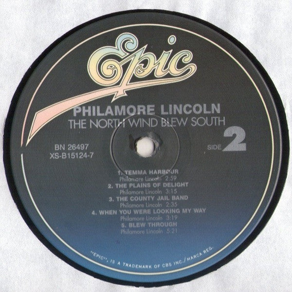 Philamore Lincoln : The North Wind Blew South (LP, Album, RE)