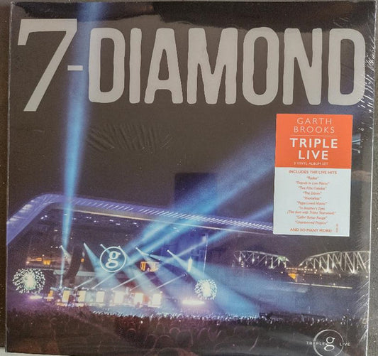 Garth Brooks : Triple Live (3xLP, Album, "7-)