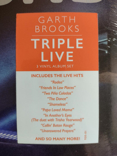 Garth Brooks : Triple Live (3xLP, Album, "7-)