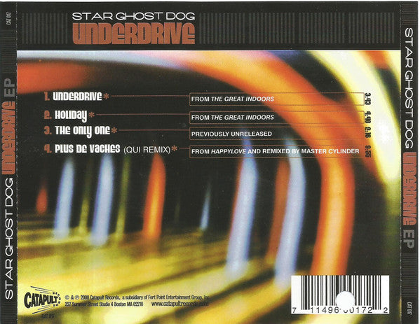 Star Ghost Dog : Underdrive EP (CD, EP)