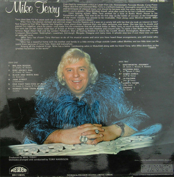 Mike Terry (7) : Queen Of Clubs (LP)