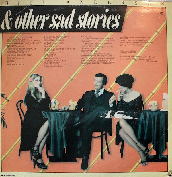 Bill Anderson (2) : Love... & Other Sad Stories (LP, Album)