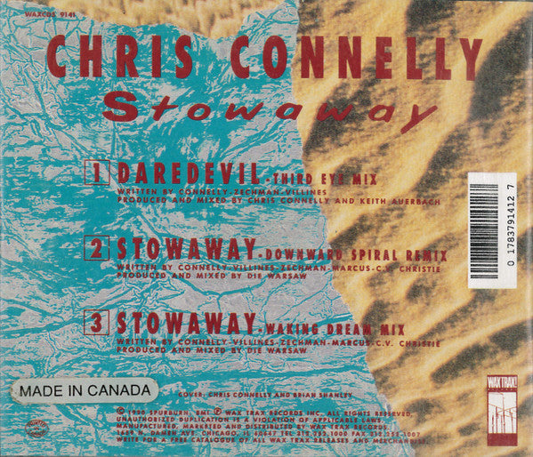 Chris Connelly : Stowaway (CD, Single)