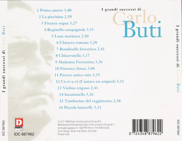 Carlo Buti : I Grandi Successi Di Carlo Buti (CD, Comp)
