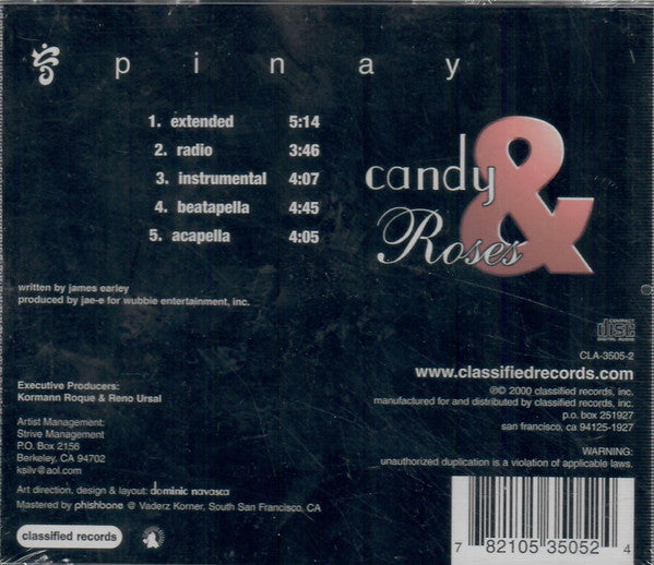 Pinay : Candy & Roses (CD, Maxi)