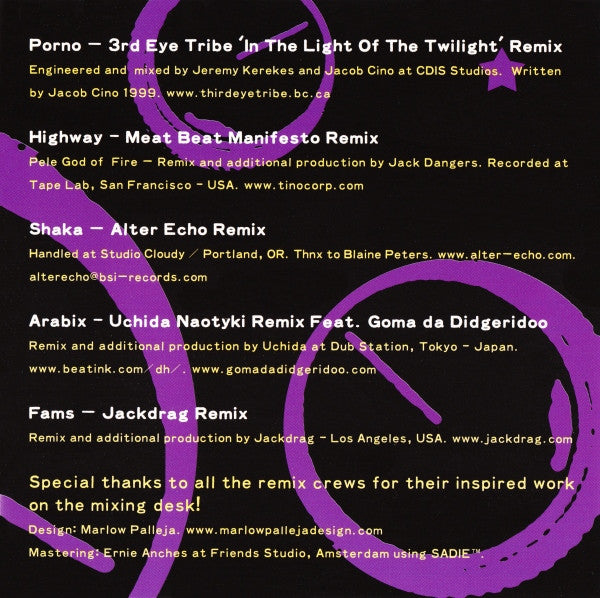 Twilight Circus Dub Sound System : Remixed: Abstract Beats (CD, Album)