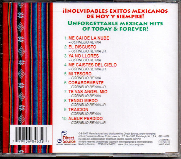 Cornelio Reyna : Herencia De Un Padre (CD, Album)
